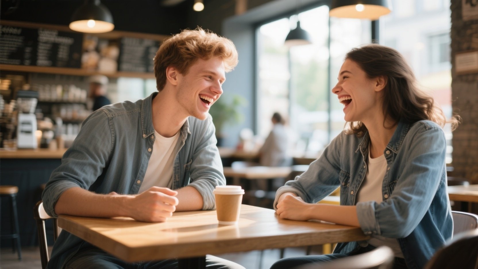 A classic dating scene